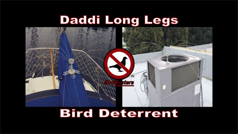 Daddi Long Legs Bird Deterrent | Protect The Tops Of Roof Mounted A/C ...